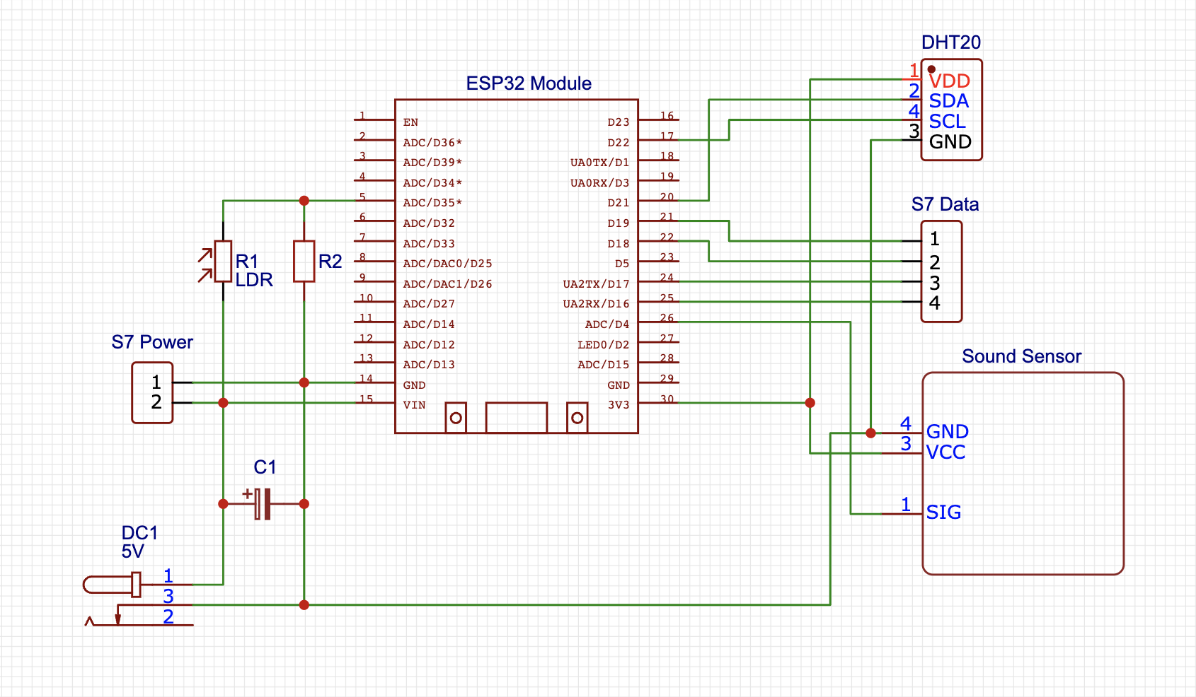 Clock schematic